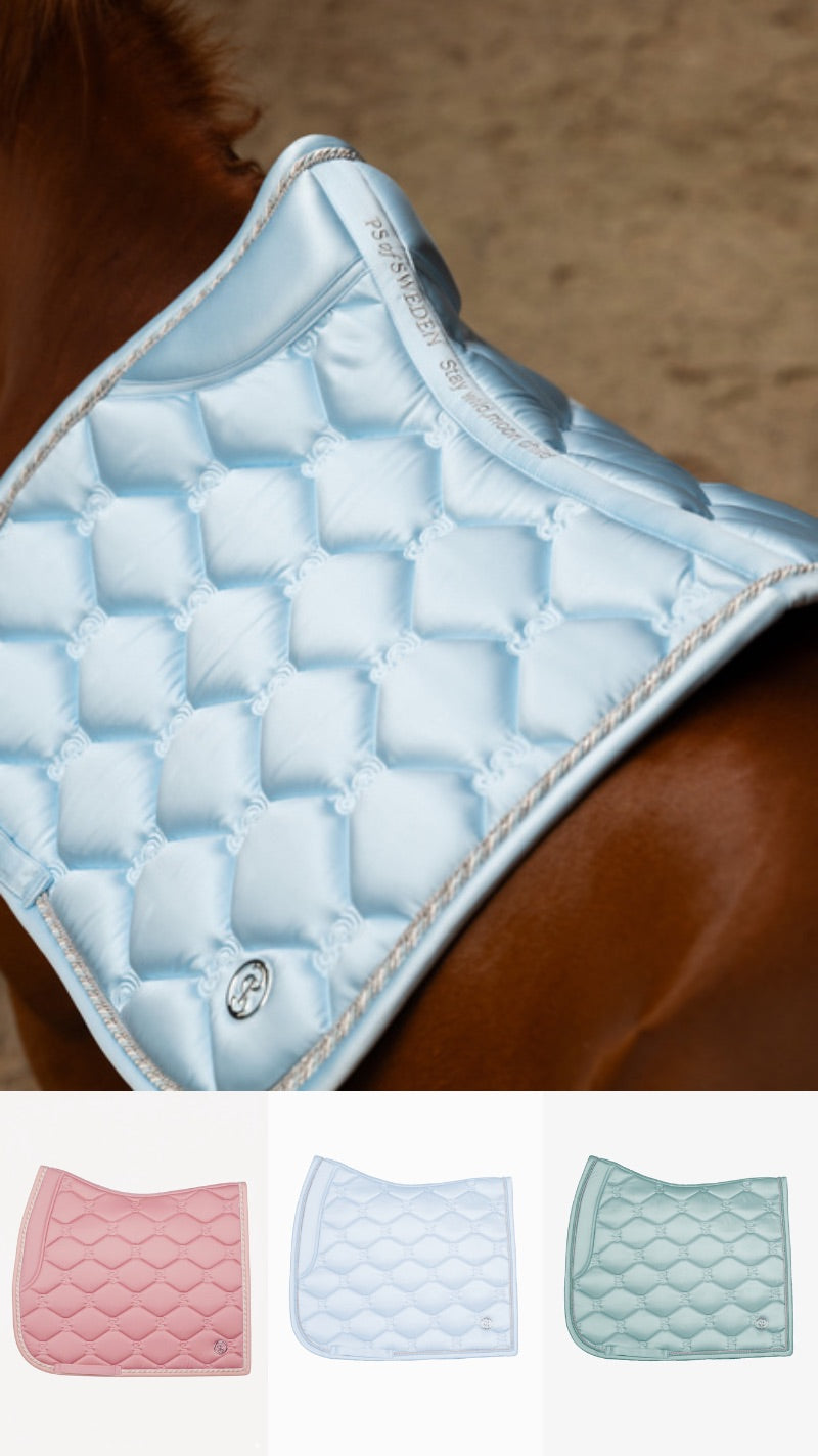汚れ防止加工サテンゼッケン 3色 馬場用 Ps of Sweden